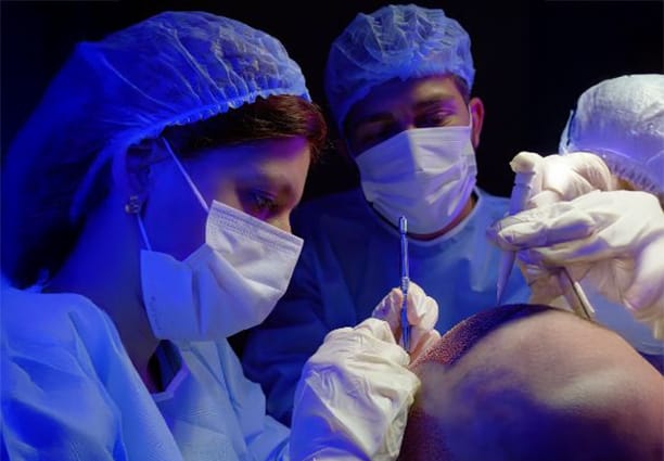 Hair Transplant Procedure Step 4